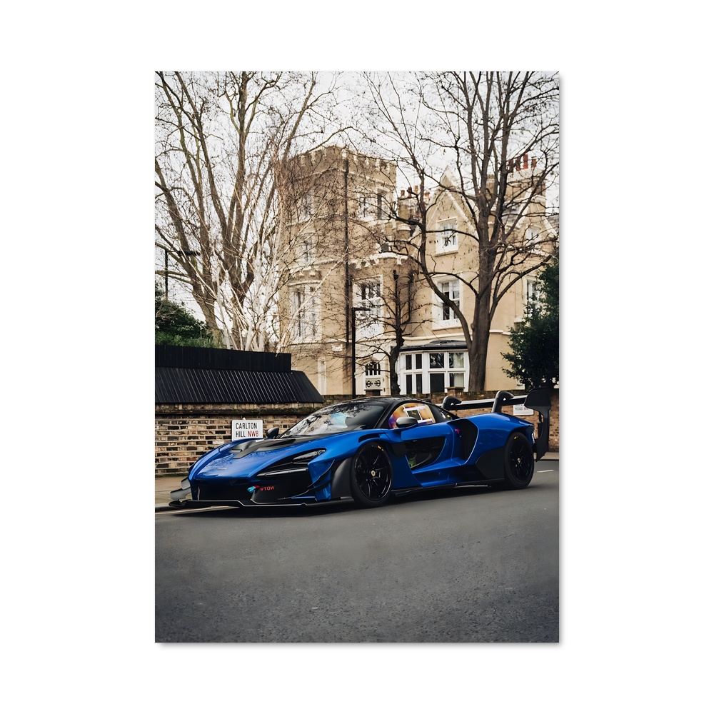 Poster magnifique Senna gtr